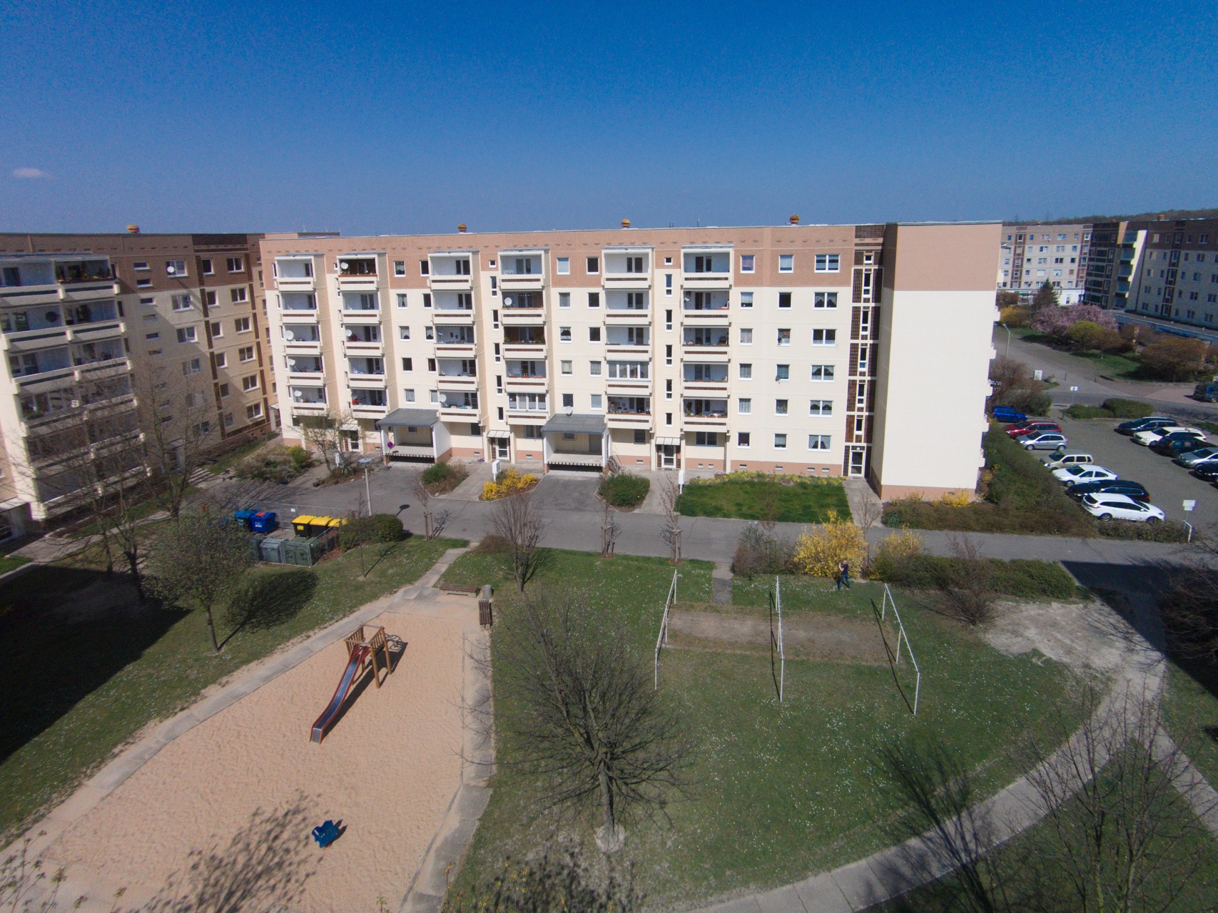 Objekt bezugsfertige 3-Raumwohnung mit Balkon 